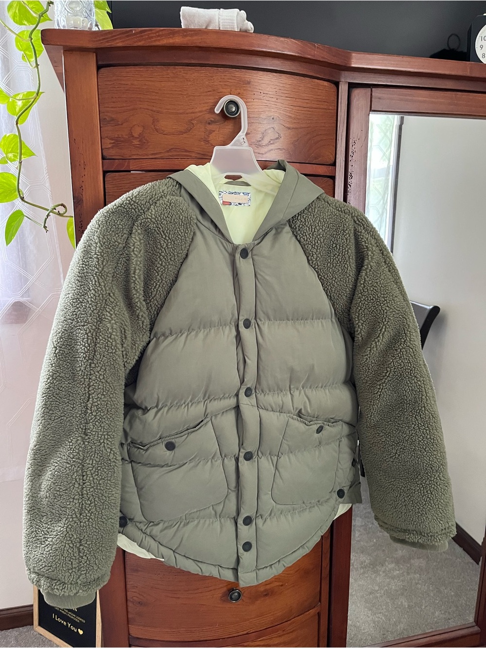 Anthropologie Puffer Coat